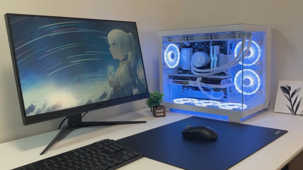 白いPCに映え重視！】15万円で組むスタイリッシュ自作PC｜初心者にも 